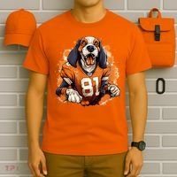 Smokey Coonhound Dog Tennessee Orange Football Game Day T-Shirt thumb 6