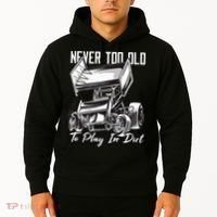 SPRINT CAR DIRT TRACK RACING Play In Dirt Hoodie thumb 2