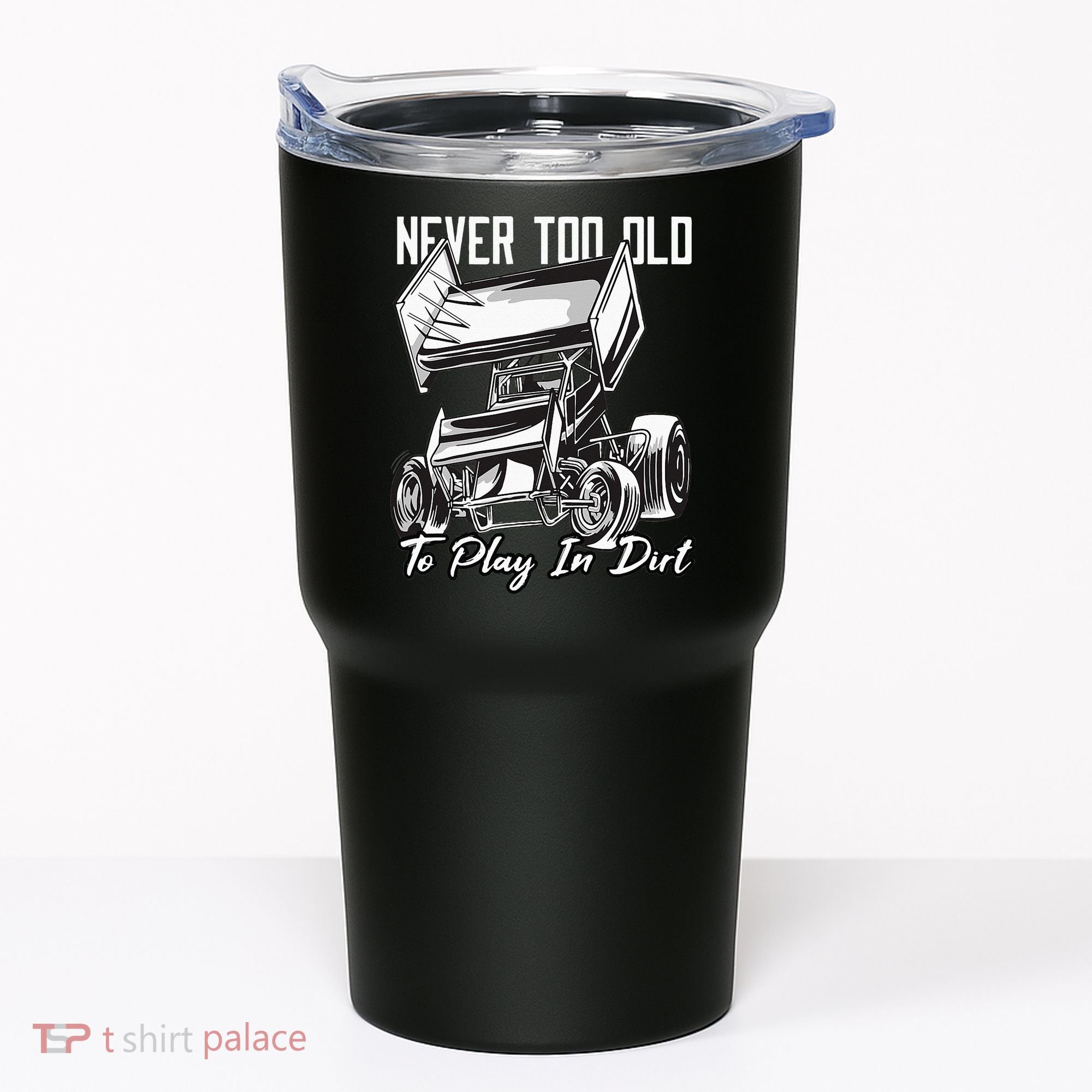 SPRINT CAR DIRT TRACK RACING Play In Dirt Tumbler