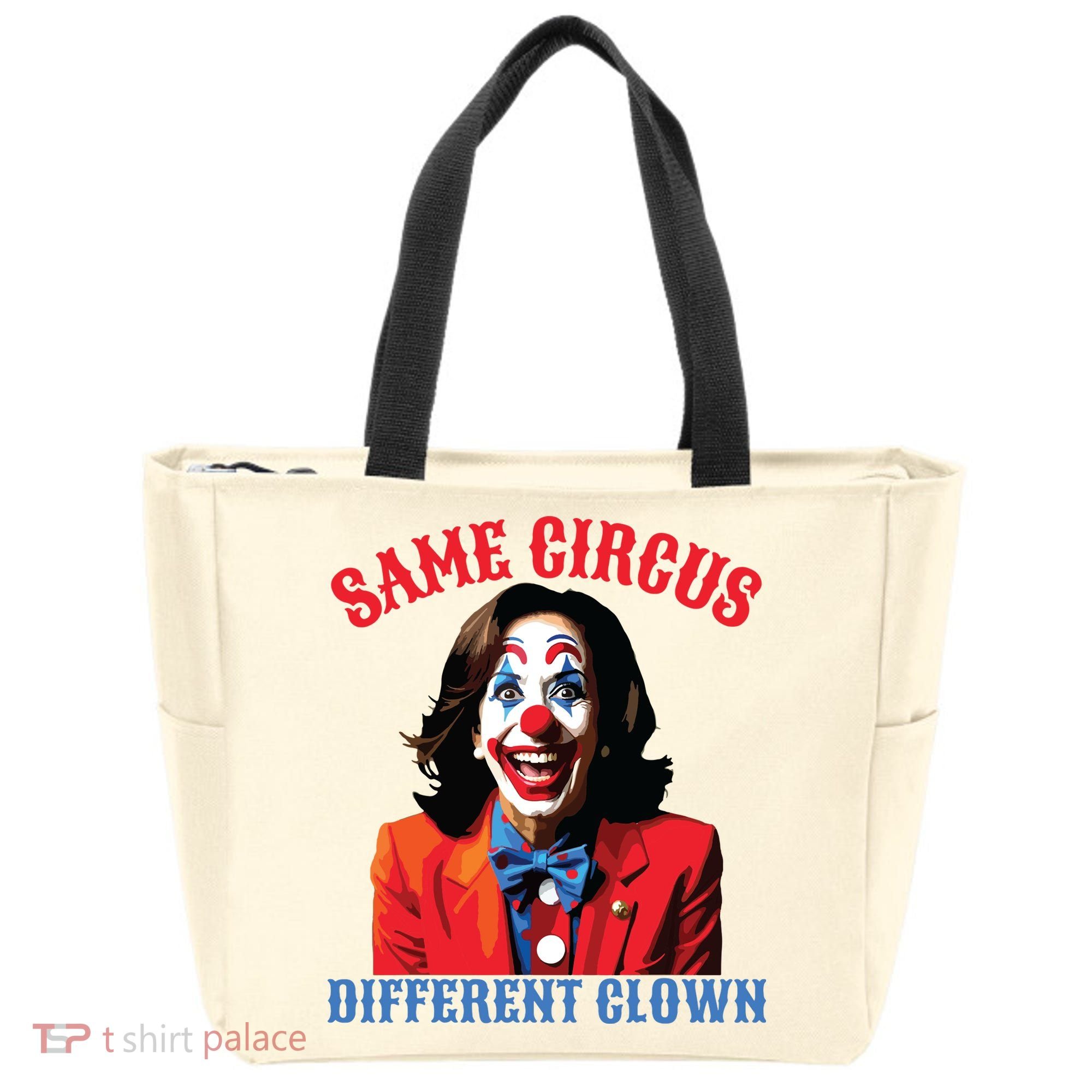 Same Circus Different Clown Funny Kamala Clown 2024 Tote Bag