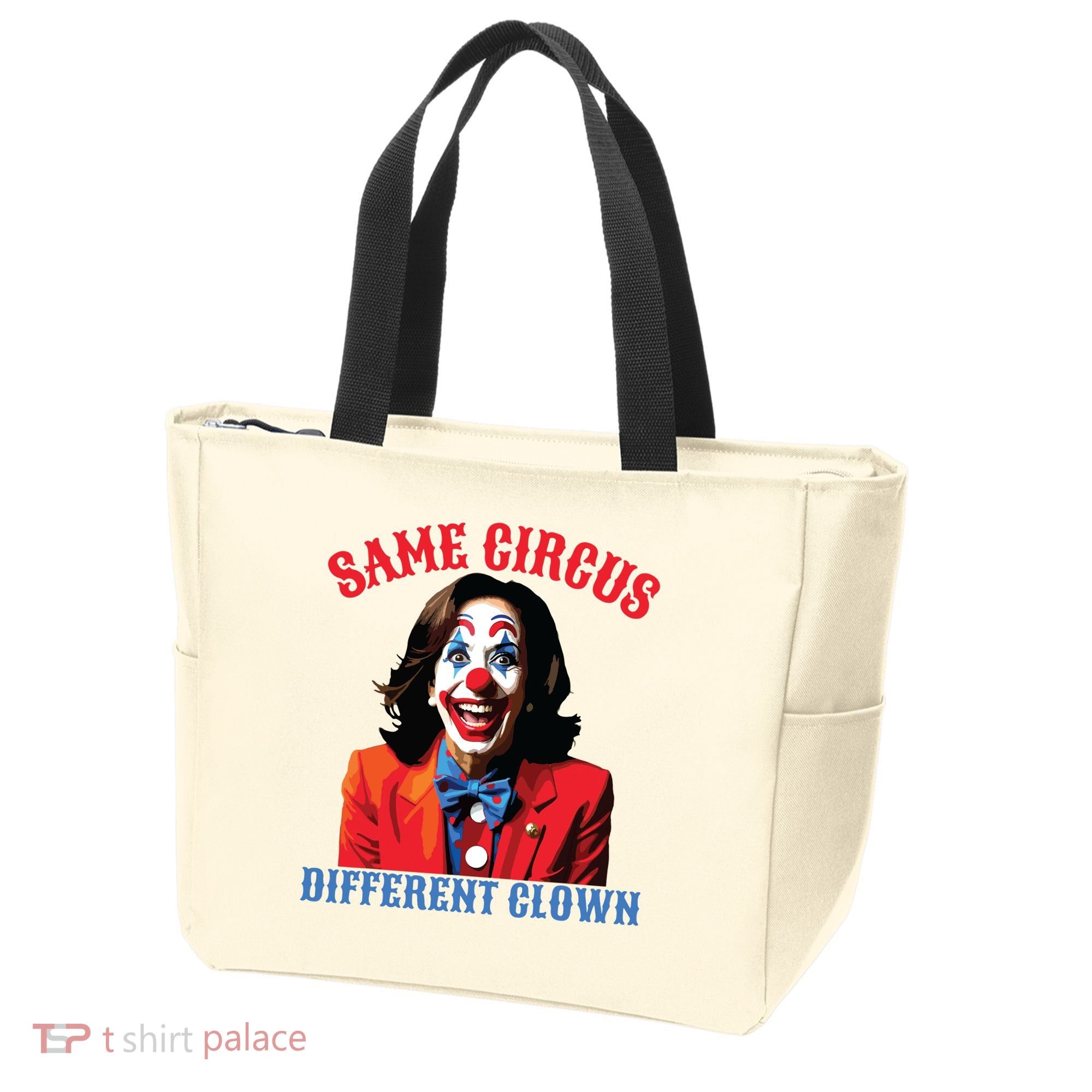 Same Circus Different Clown Funny Kamala Clown 2024 Tote Bag