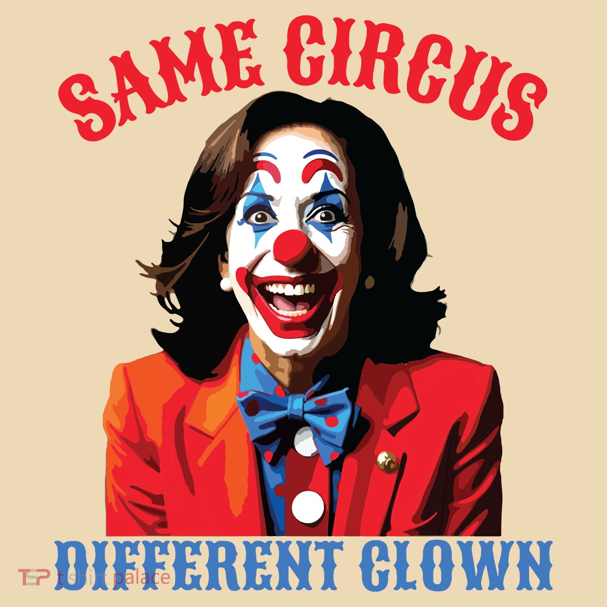 Same Circus Different Clown Funny Kamala Clown 2024 Tote Bag