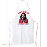 Same Circus Different Clown Funny Kamala Clown 2024 Apron thumb 0