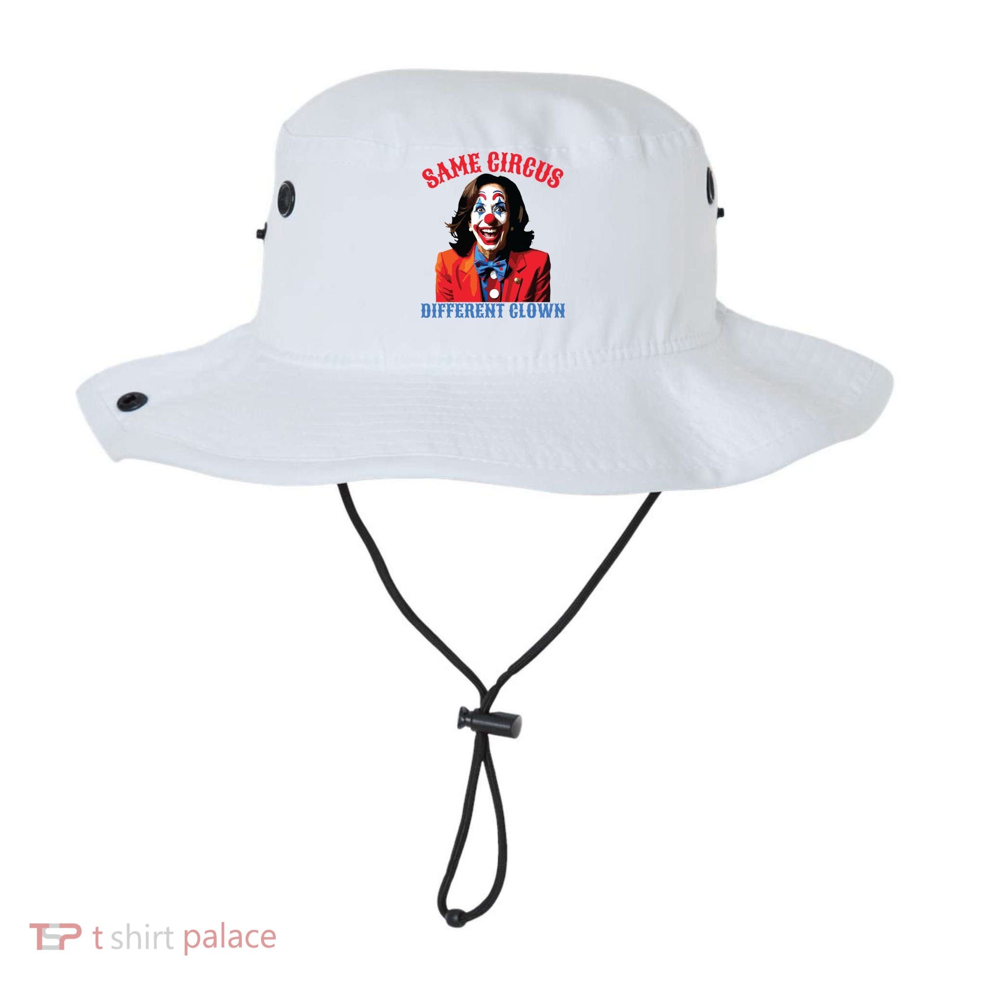 Same Circus Different Clown Funny Kamala Clown 2024 Bucket Hat