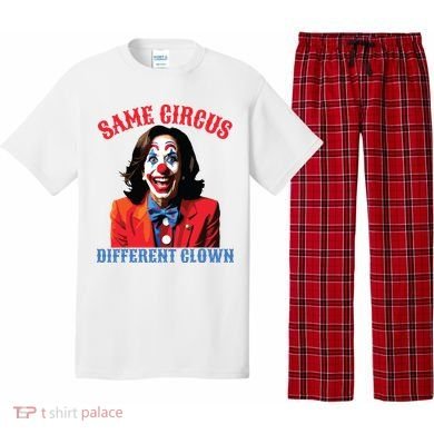 Same Circus Different Clown Funny Kamala Clown 2024 Pajama Set
