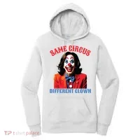 Same Circus Different Clown Funny Kamala Clown 2024 Women's Hoodie thumb 0