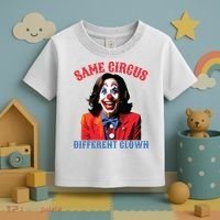 Same Circus Different Clown Funny Kamala Clown 2024 Toddler T-Shirt thumb 3