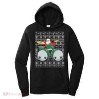 Santa Claus Drummer Drums Percussionist Percussion Christmas Gift Women's Hoodie thumb 0