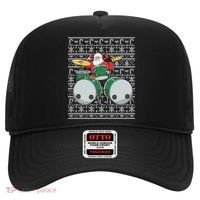 Santa Claus Drummer Drums Percussionist Percussion Christmas Gift Hat thumb 0