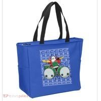 Santa Claus Drummer Drums Percussionist Percussion Christmas Gift Tote Bag thumb 2