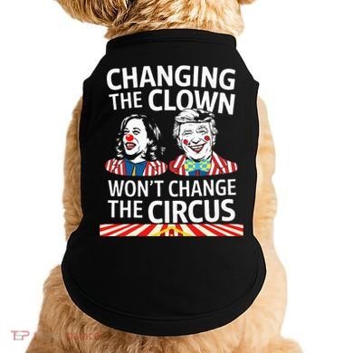 Same Circus Different Clown Political Kamala And Trump Doggie Tank