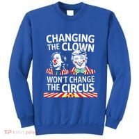 Same Circus Different Clown Political Kamala And Trump Sweatshirt thumb 0