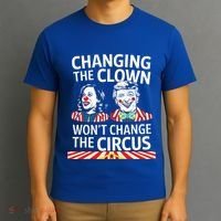 Same Circus Different Clown Political Kamala And Trump T-Shirt thumb 3