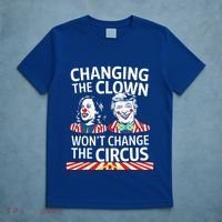 Same Circus Different Clown Political Kamala And Trump T-Shirt thumb 5