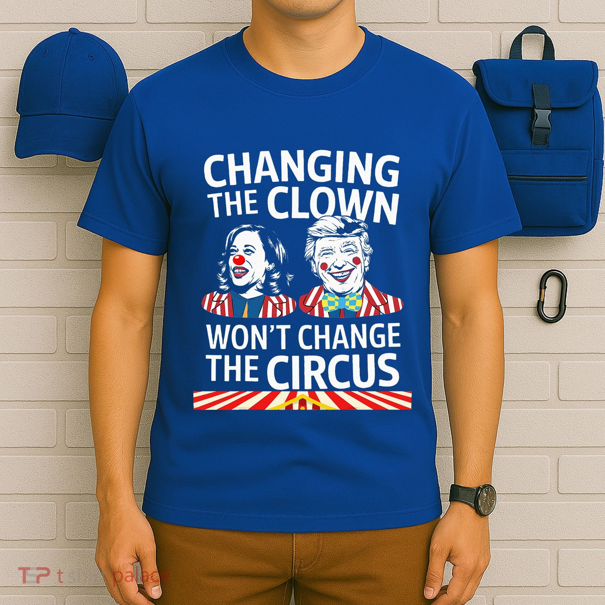Same Circus Different Clown Political Kamala And Trump T-Shirt