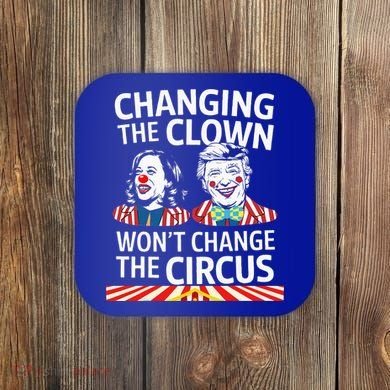 Same Circus Different Clown Political Kamala And Trump Coaster