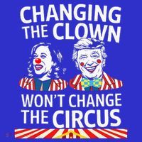 Same Circus Different Clown Political Kamala And Trump Mousepad thumb 1