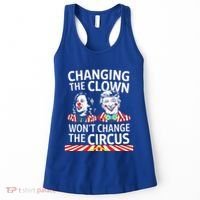 Same Circus Different Clown Political Kamala And Trump Women's Tank Top thumb 0