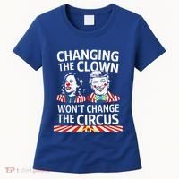 Same Circus Different Clown Political Kamala And Trump Women's T-Shirt thumb 0