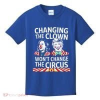 Same Circus Different Clown Political Kamala And Trump Kids T-Shirt thumb 0