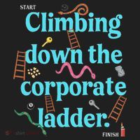 Start Climbing Down The Corporate Ladder Tumbler thumb 3