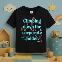 Start Climbing Down The Corporate Ladder Toddler T-Shirt thumb 3