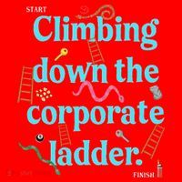 Start Climbing Down The Corporate Ladder Santa Hat thumb 1