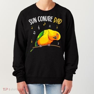 Sun Conure Dad Funny Parrot Bird Lover Women's Sweatshirt