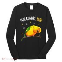 Sun Conure Dad Funny Parrot Bird Lover Long Sleeve Shirt thumb 0
