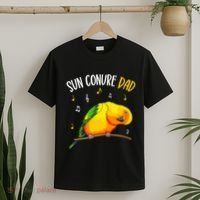 Sun Conure Dad Funny Parrot Bird Lover T-Shirt thumb 2