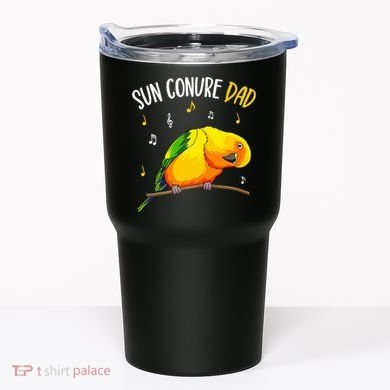 Sun Conure Dad Funny Parrot Bird Lover Tumbler