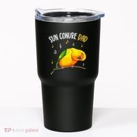 Sun Conure Dad Funny Parrot Bird Lover Tumbler thumb 0
