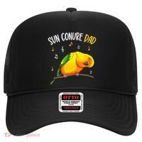 Sun Conure Dad Funny Parrot Bird Lover Hat thumb 0