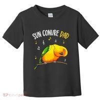 Sun Conure Dad Funny Parrot Bird Lover Toddler T-Shirt thumb 0