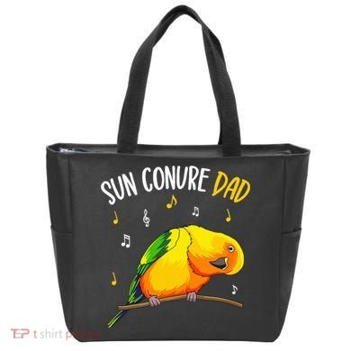 Sun Conure Dad Funny Parrot Bird Lover Tote Bag