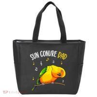 Sun Conure Dad Funny Parrot Bird Lover Tote Bag thumb 0