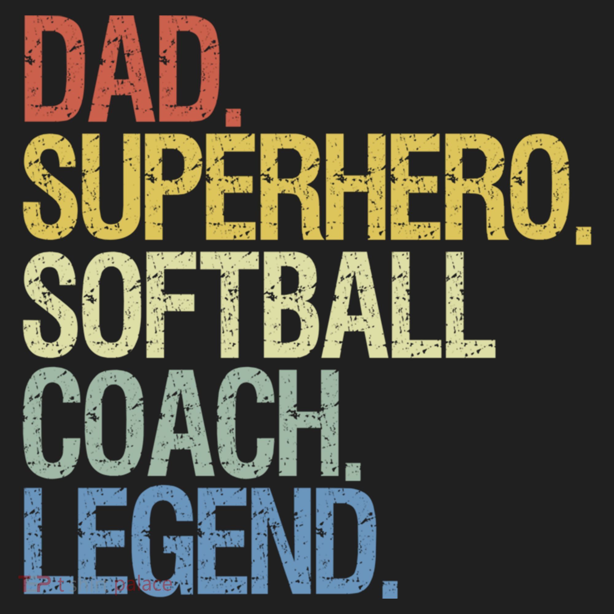 Softball Coach Dad Gift Beanie
