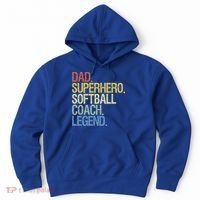 Softball Coach Dad Gift Hoodie thumb 0
