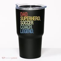 Soccer coach dad Tumbler thumb 0