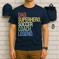 Soccer coach dad T-Shirt thumb 6