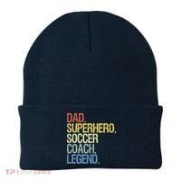 Soccer coach dad Beanie thumb 0