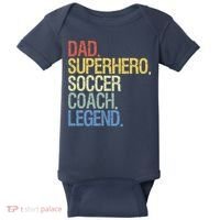 Soccer coach dad Baby Bodysuit thumb 0