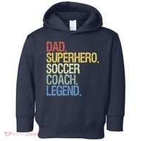 Soccer coach dad Toddler Hoodie thumb 0