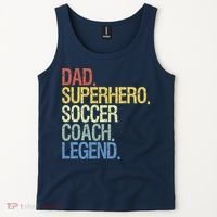 Soccer coach dad Tank Top thumb 2
