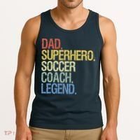 Soccer coach dad Tank Top thumb 3