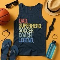 Soccer coach dad Tank Top thumb 4