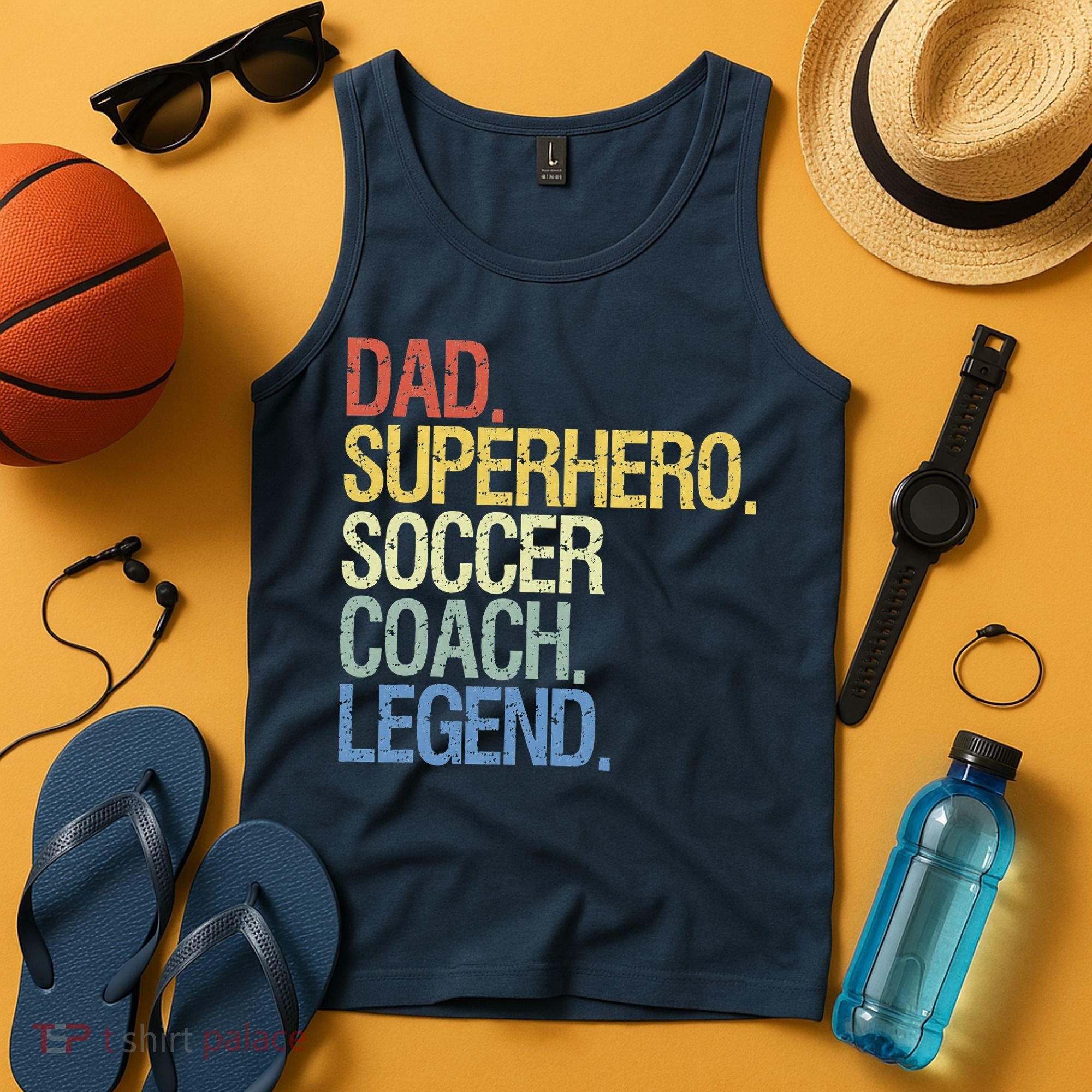 Soccer coach dad Tank Top