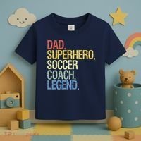 Soccer coach dad Toddler T-Shirt thumb 3