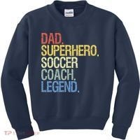 Soccer coach dad Kids Sweatshirt thumb 0