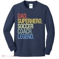 Soccer coach dad Kids Long Sleeve Shirt thumb 0